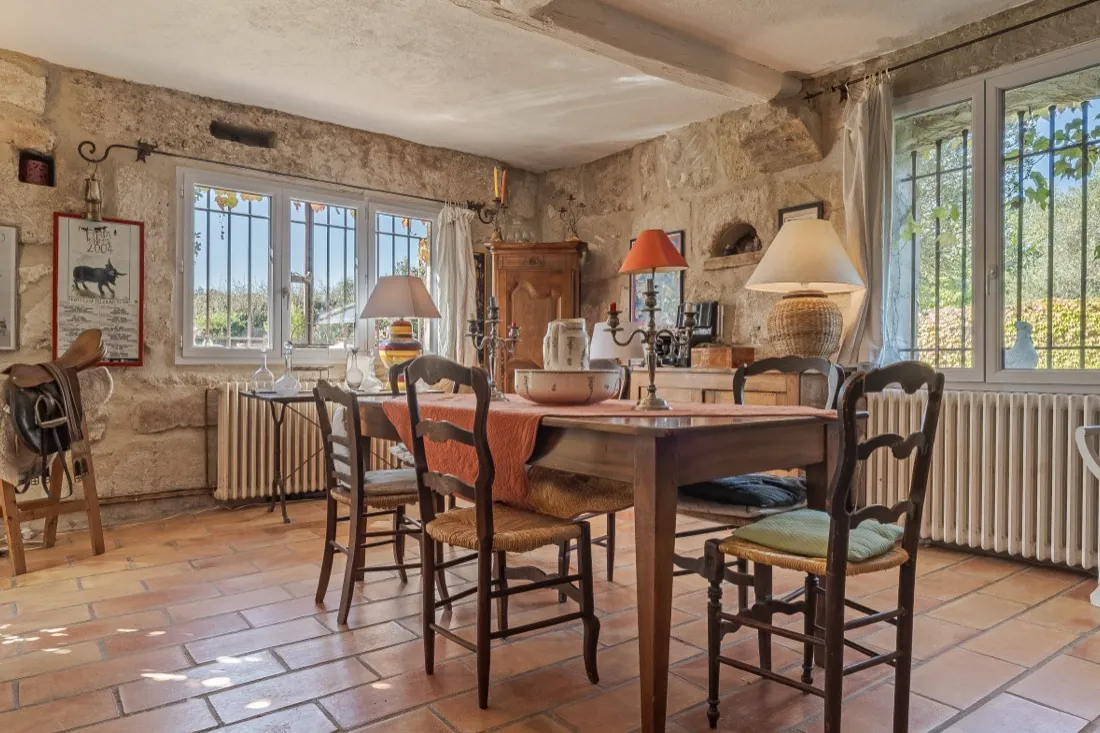 Terrasse couverte, maison Orpi Belle Pierre à Beaucaire